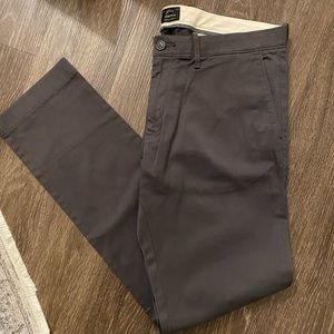 J Crew chino pants dark grey